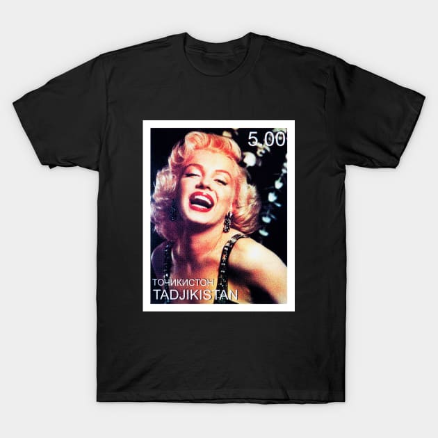 Marilyn Monroe Postage Stamp T-Shirt by VintCam